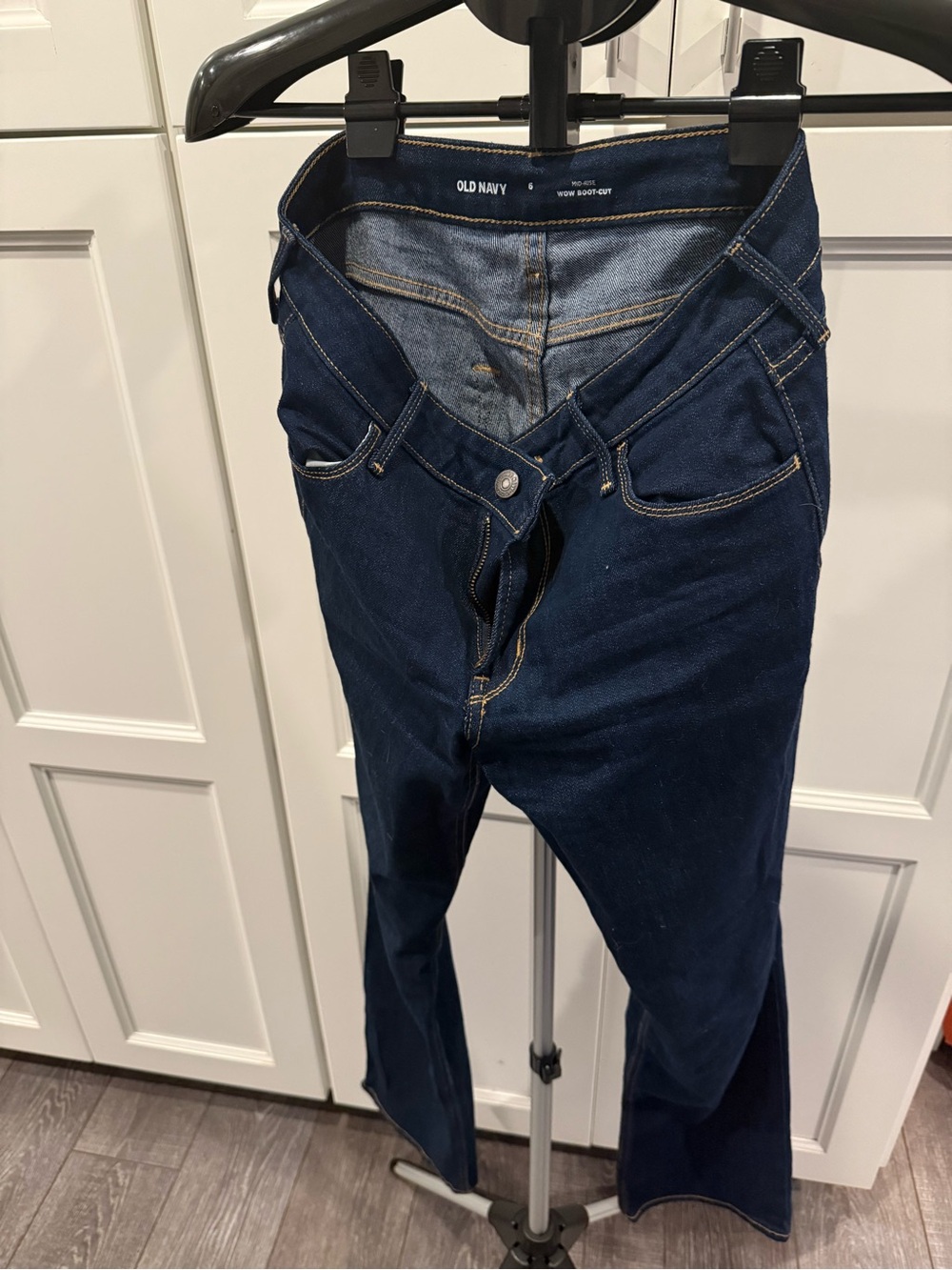Old Navy Dark Indigo Flare Jeans